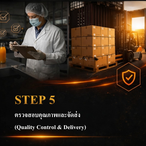 ขั้นตอนควบคุมคุณภาพ เครื่องดื่ม OEM โรงงานผลิตเครื่องดื่ม OEM